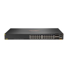 ASwitch HPE Aruba Networking CX 6300F 24 puertos 1 GbE PoE Clase 4 y 4 puertos SFP56 (JL666A)1